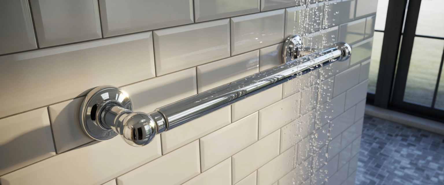 Душевые штанги с держателем для душа - Баннер категории