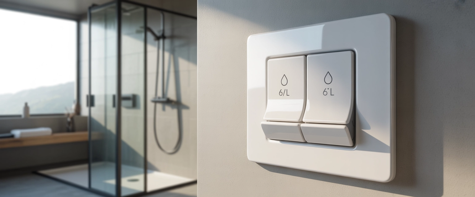 Двойные кнопки смыва (3/6 л) - Баннер категории