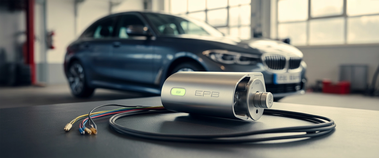 Электромеханический тормоз (кнопочный EPB) - Баннер категории