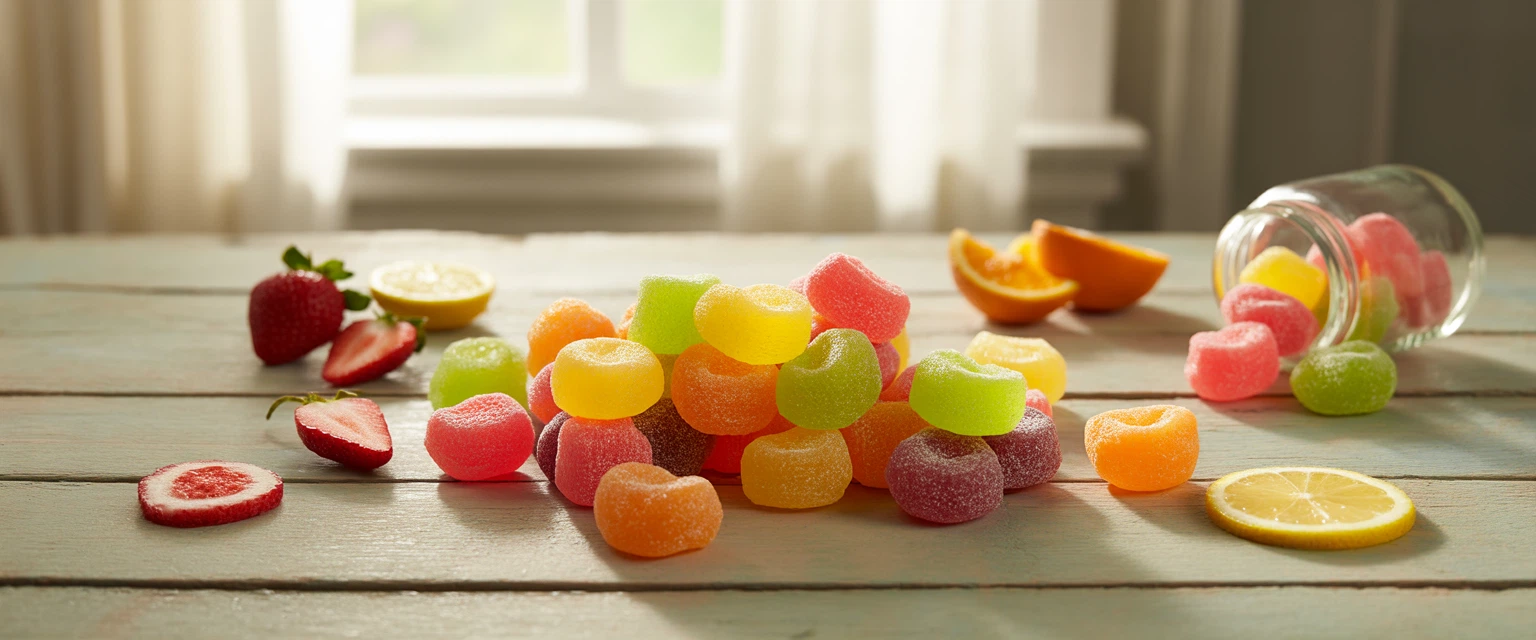 Фруктовые конфеты - Баннер категории