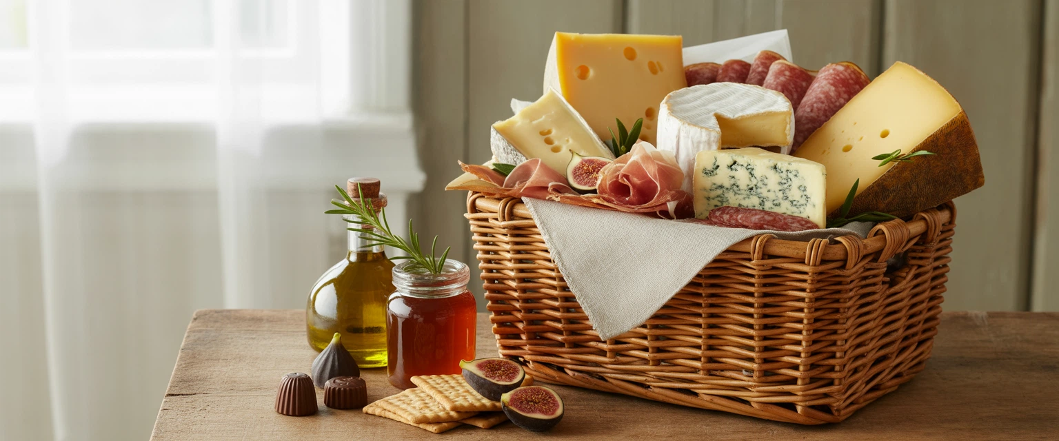 Гастрономические корзины - Баннер категории