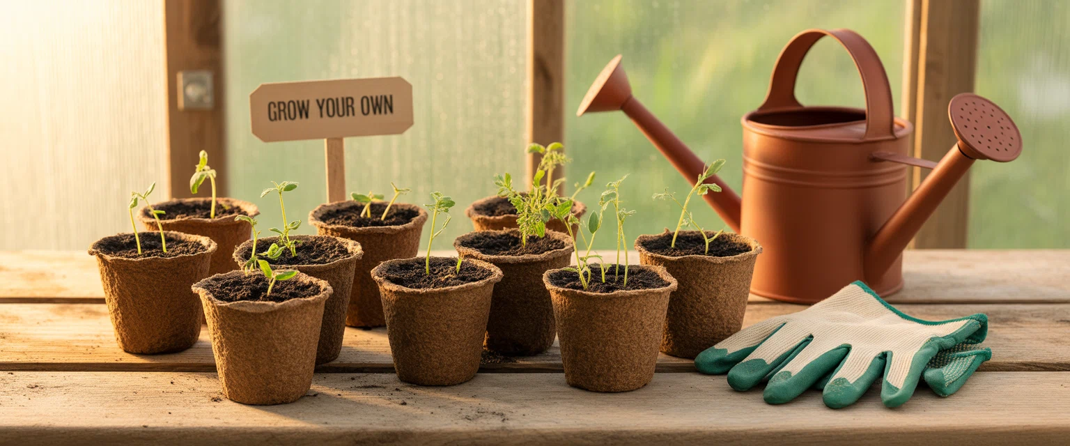 Горшки для рассады - Баннер категории