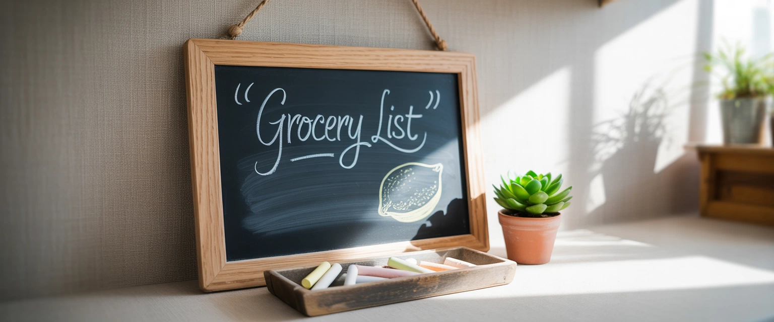 Грифельная доска для записей - Баннер категории