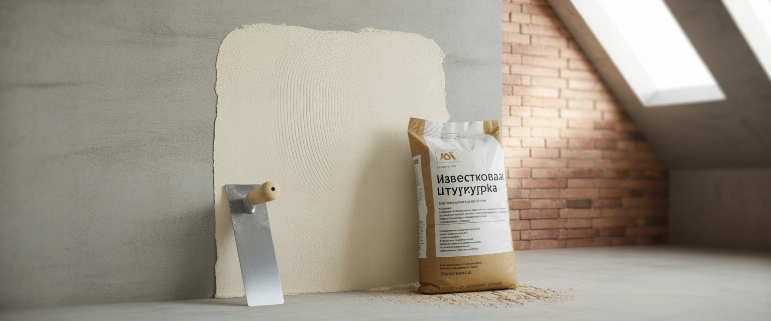 Известковые штукатурки - Баннер категории