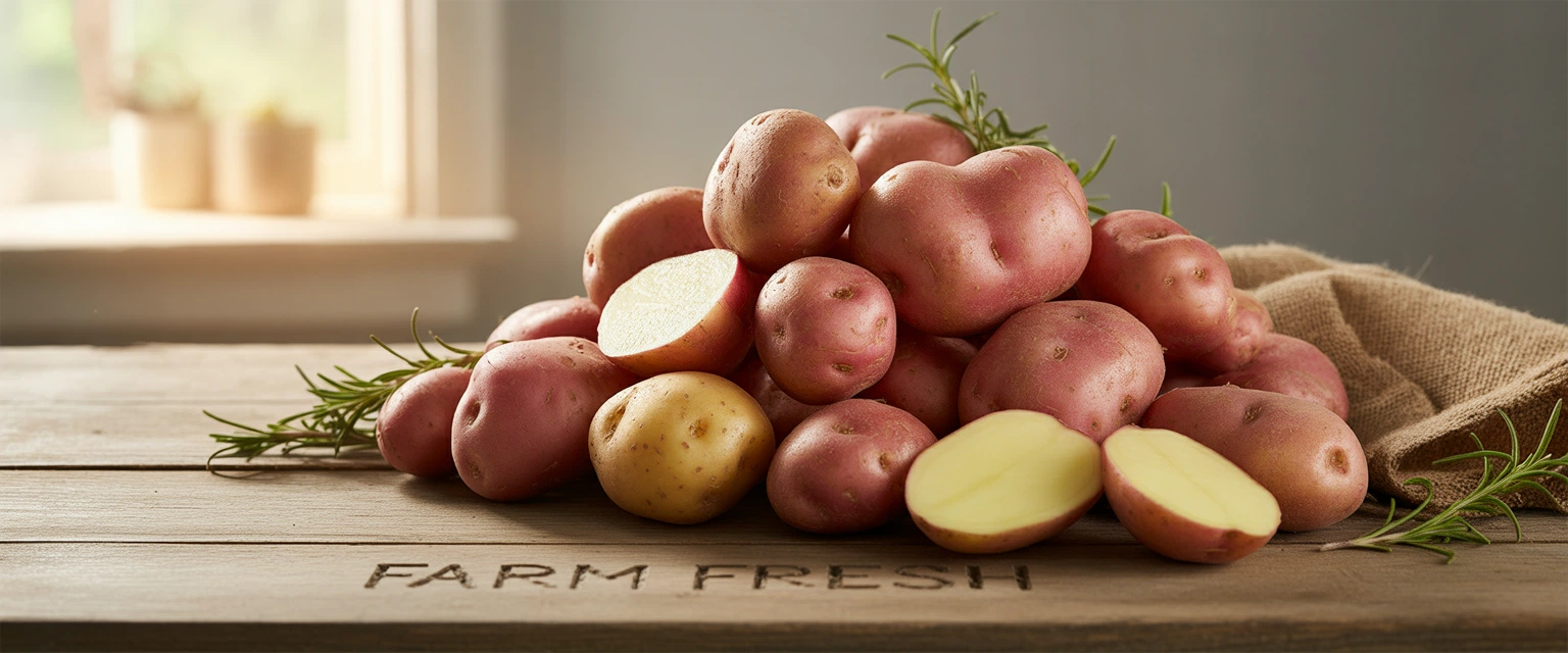 Картофель (молодой, рассыпчатый, красный) - Баннер категории