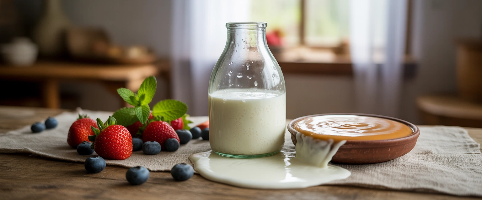 Кефир, ряженка - Баннер категории