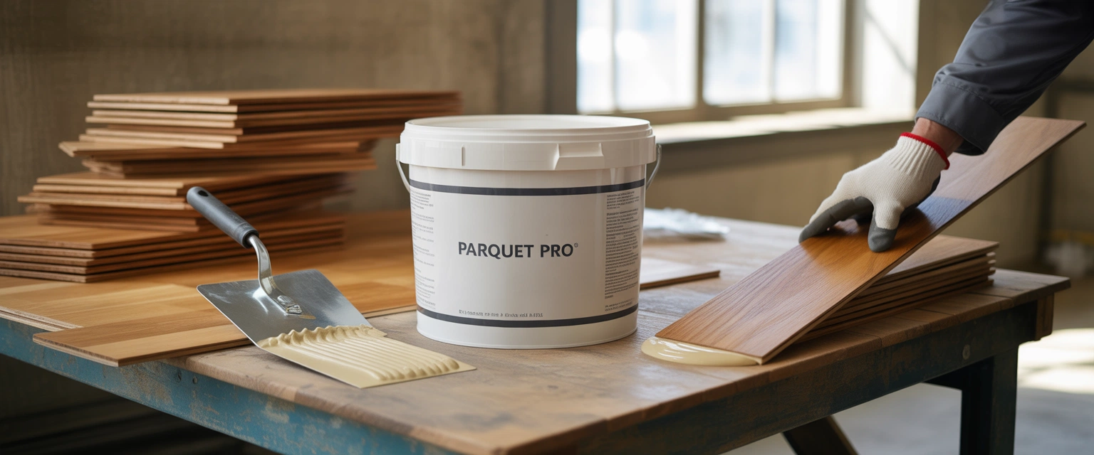 Клеи для паркета и массивной доски - Баннер категории