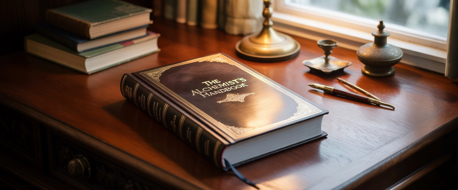 Книги в кожаном переплете - Баннер категории