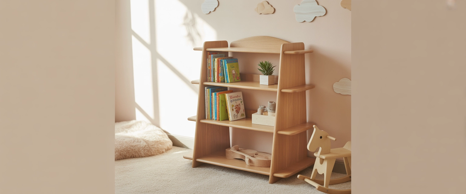 Книжный шкаф в детскую - Баннер категории