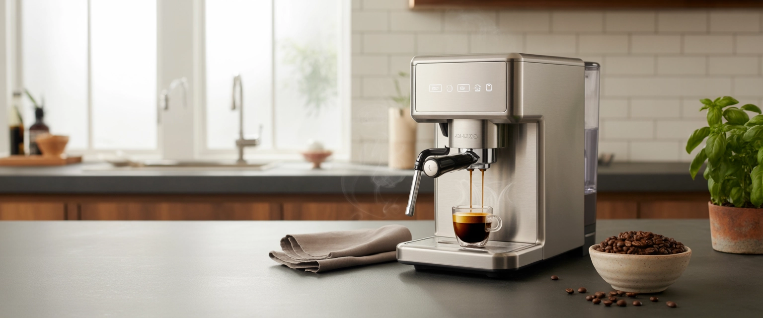 Кофемашины и кофеварки - Баннер категории