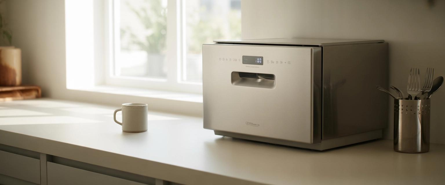 Компактные посудомоечные машины (настольные) - Баннер категории