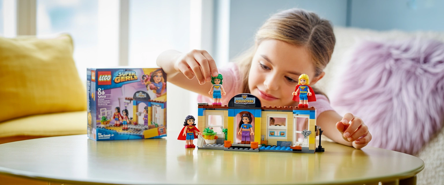 Конструкторы LEGO DC Super Hero Girls (Лего Супергёрлз) - Баннер категории