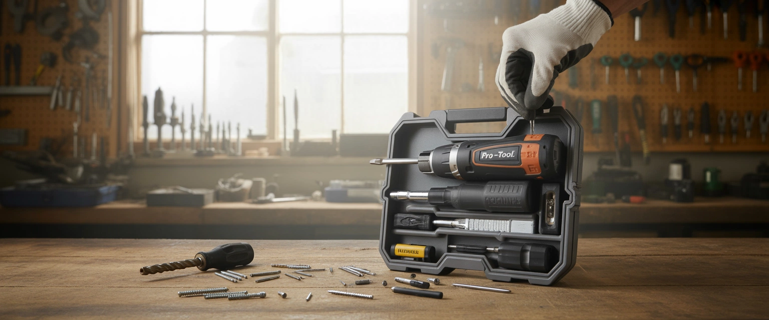 Контейнер для шуруповерта - Баннер категории