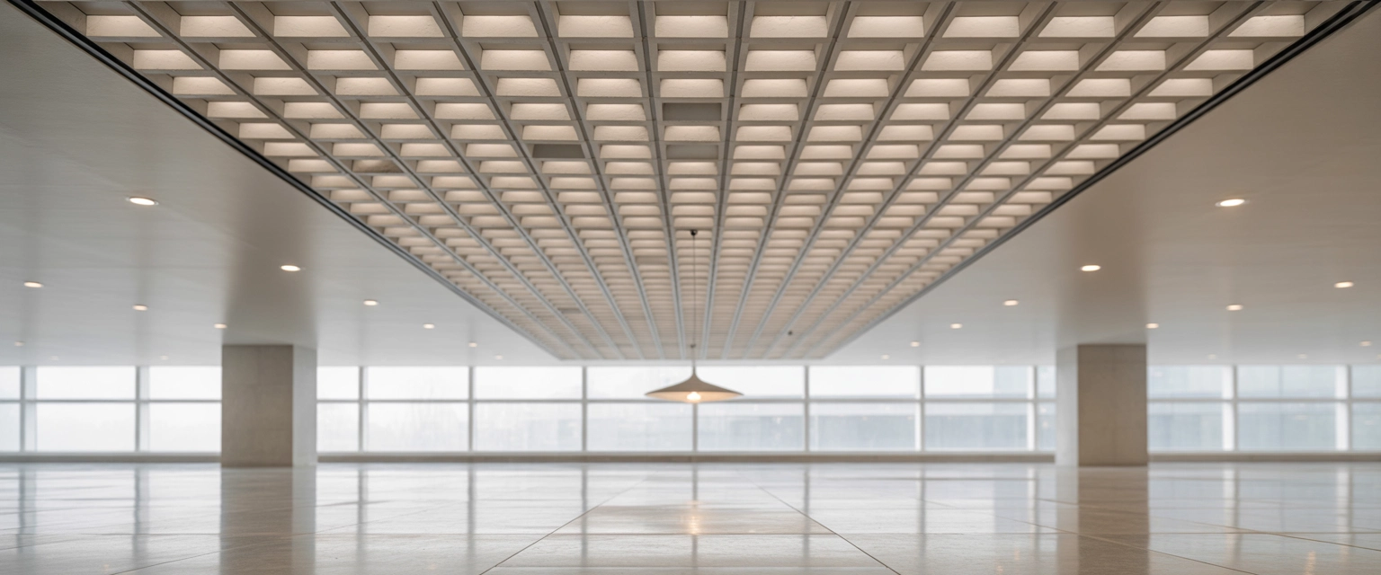 Кубообразные реечные потолки (3D-эффект) - Баннер категории