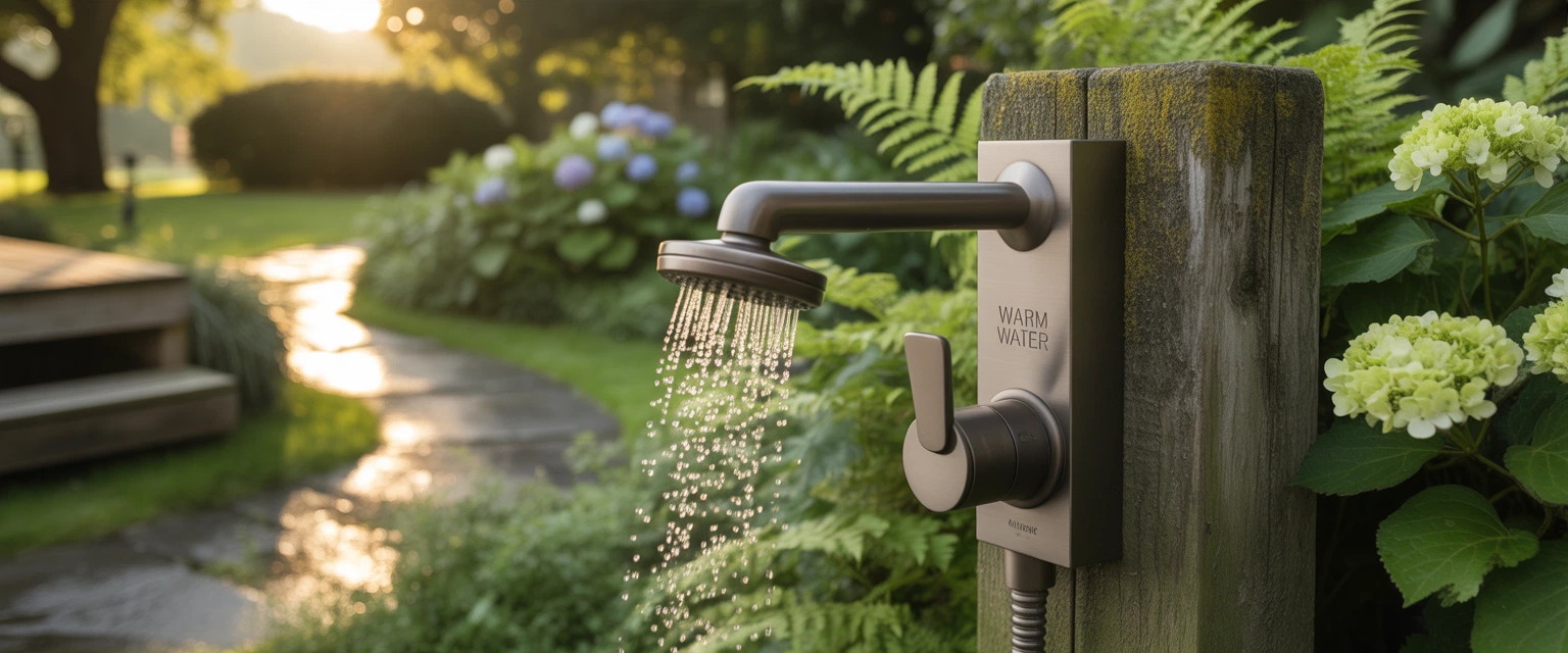 Летний душ (уличные смесители) - Баннер категории