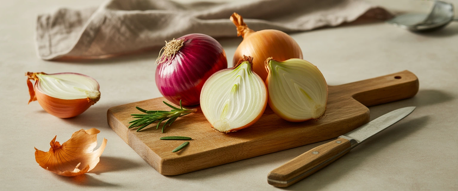 Лук репчатый (красный, белый, желтый) - Баннер категории