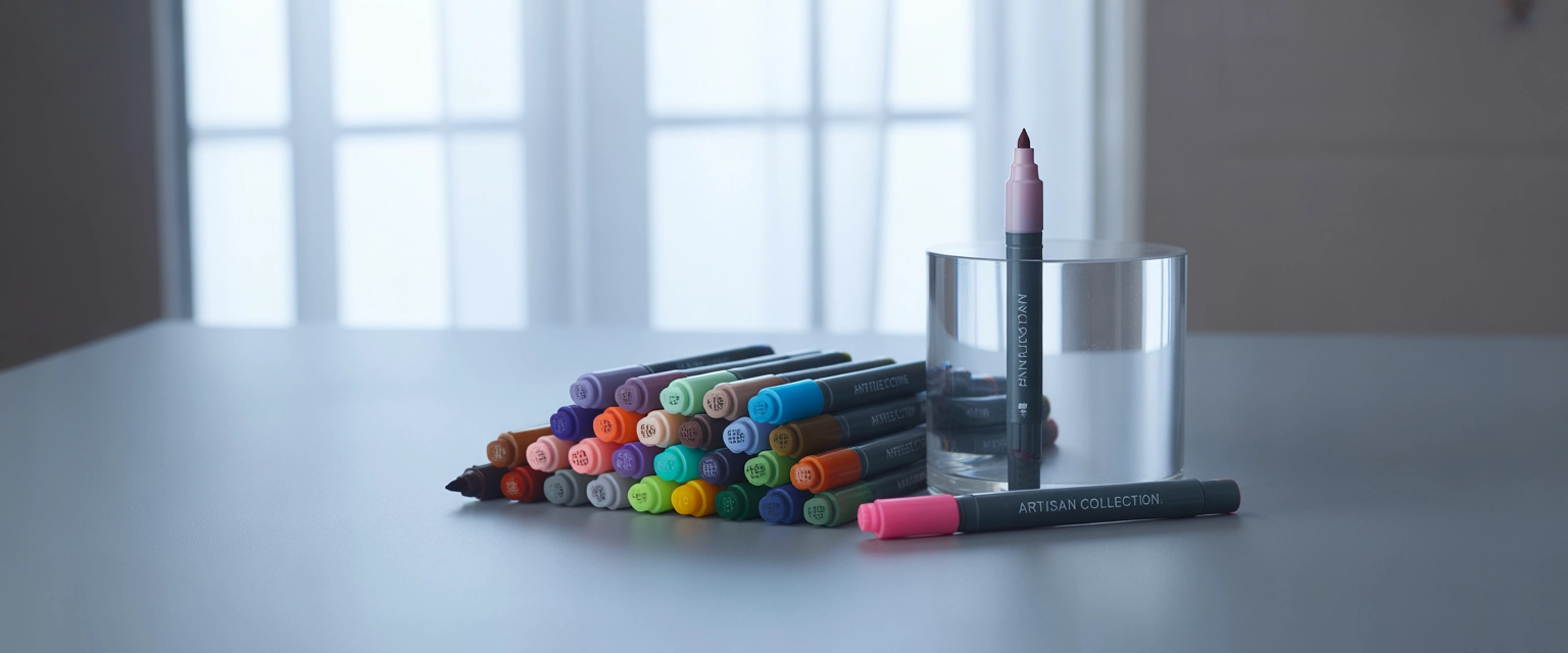 Маркеры пастельные, неоновые, металлик - Баннер категории