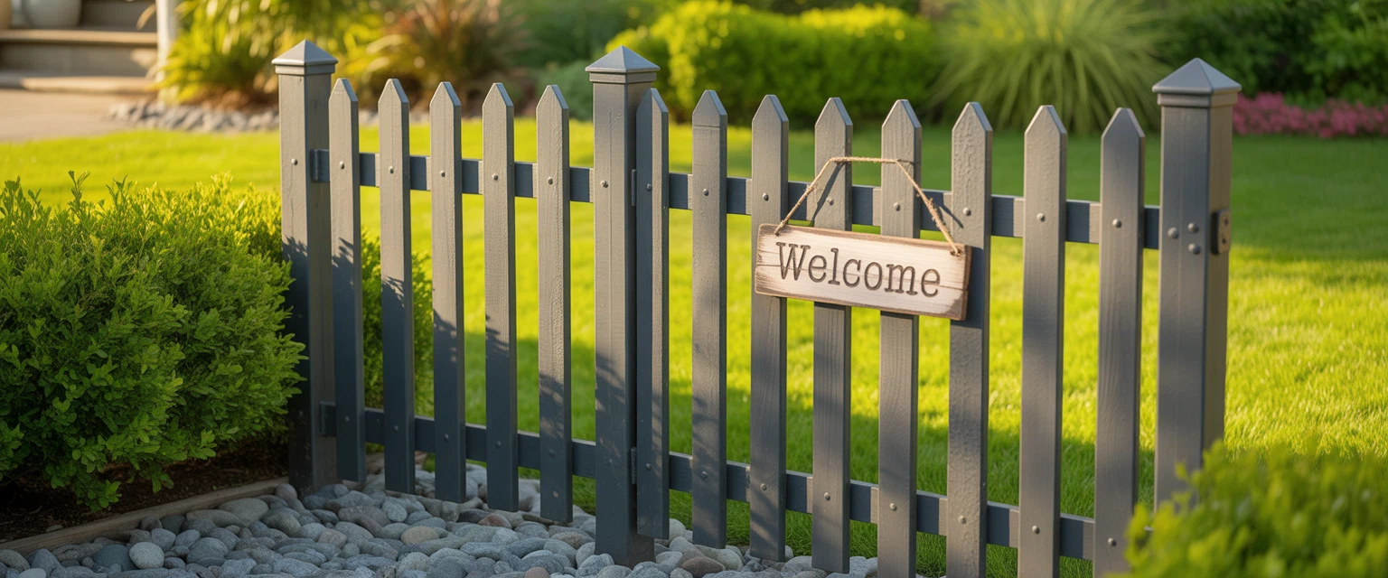 Металлический штакетник двухсторонний - Баннер категории