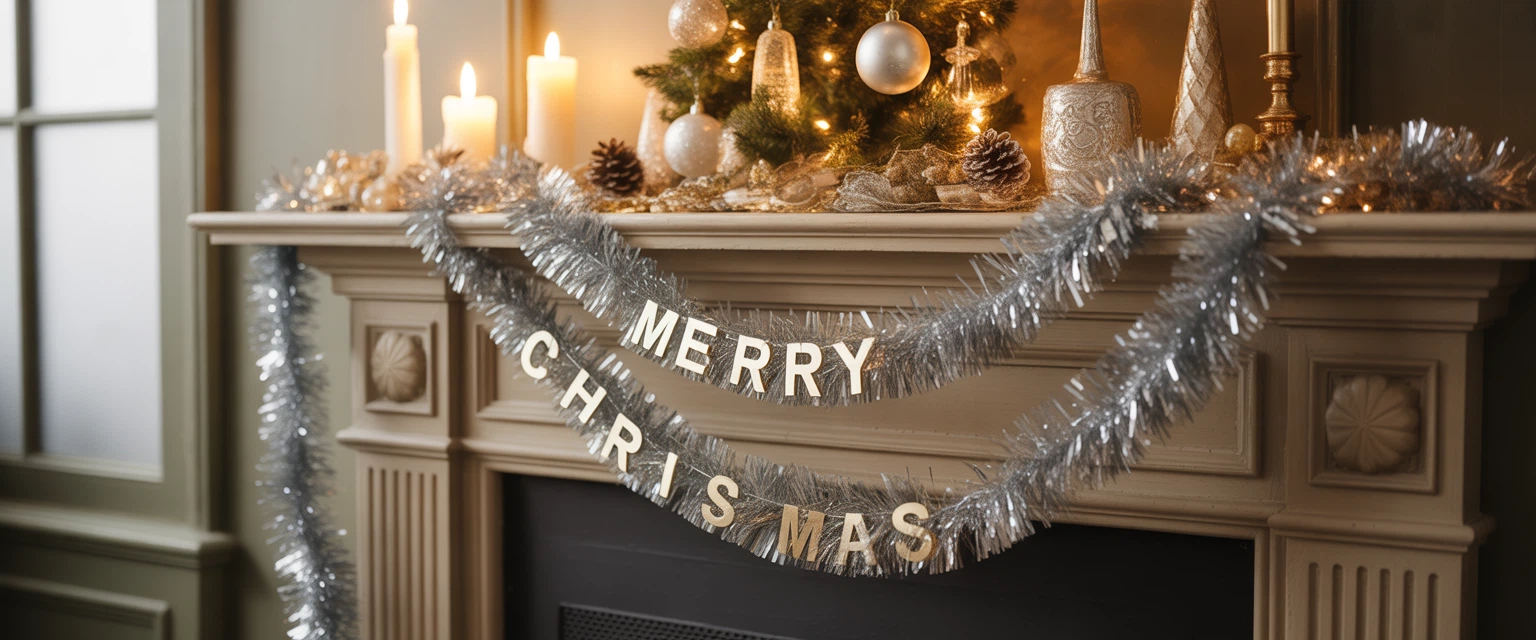 Мишура новогодняя - Баннер категории