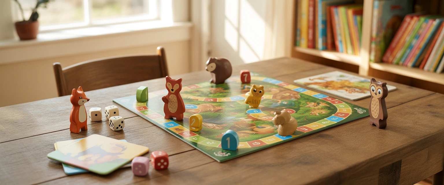 Настольные игры для детей - Баннер категории