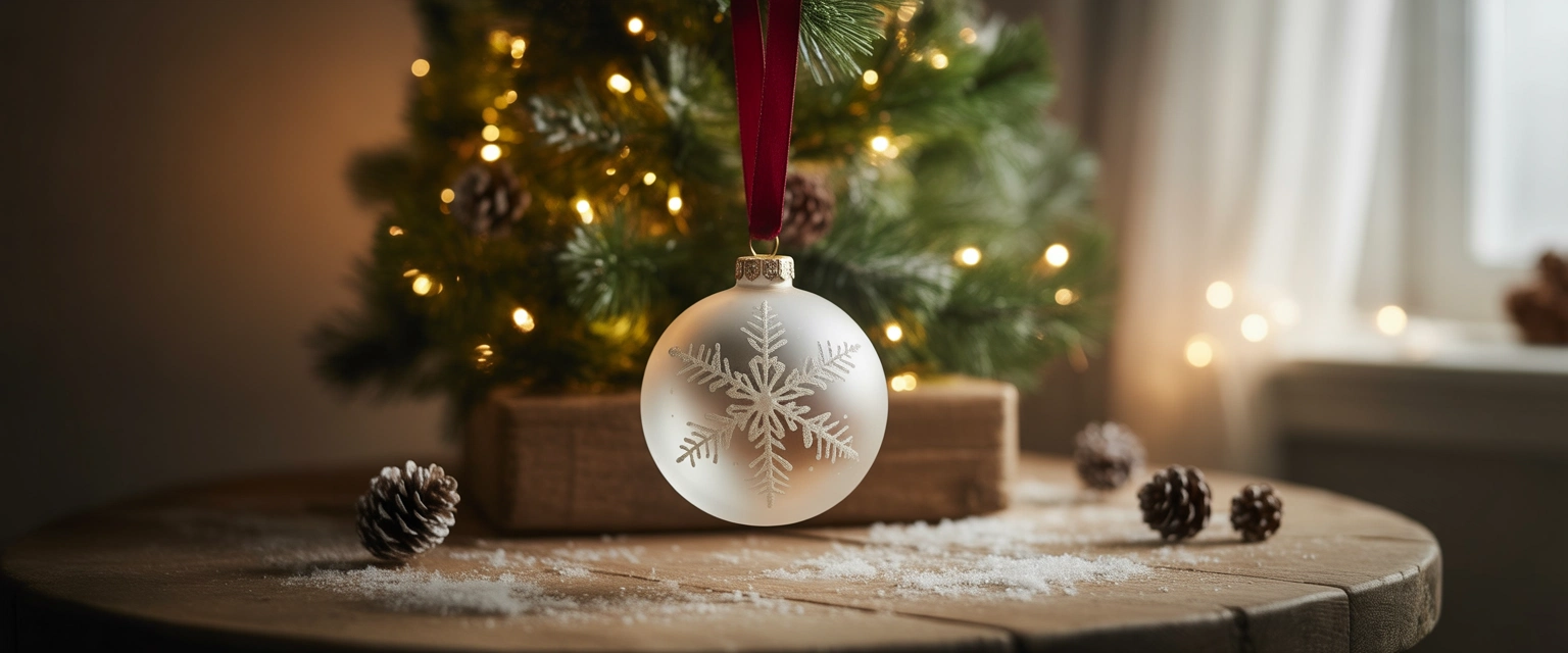 Новогоднее украшение - Баннер категории