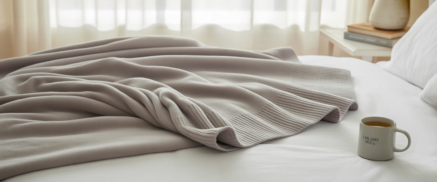 Одеяла из кашемира - Баннер категории