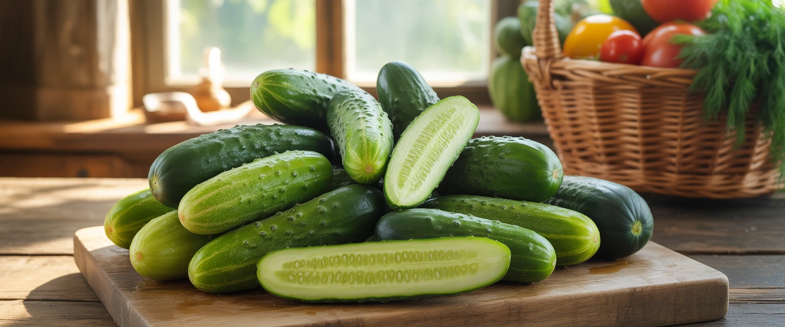 Огурцы (корнишоны, длинные) - Баннер категории