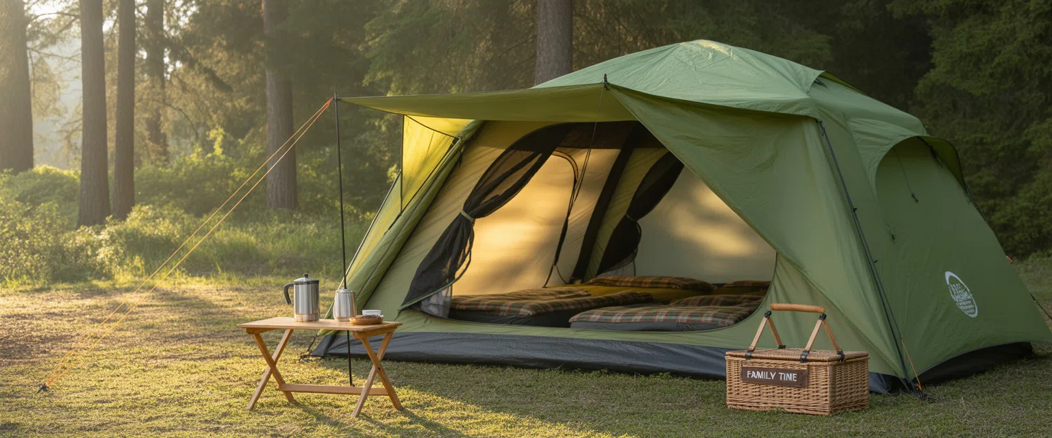 Палатки семейные (большие, 4-8 человек) - Баннер категории