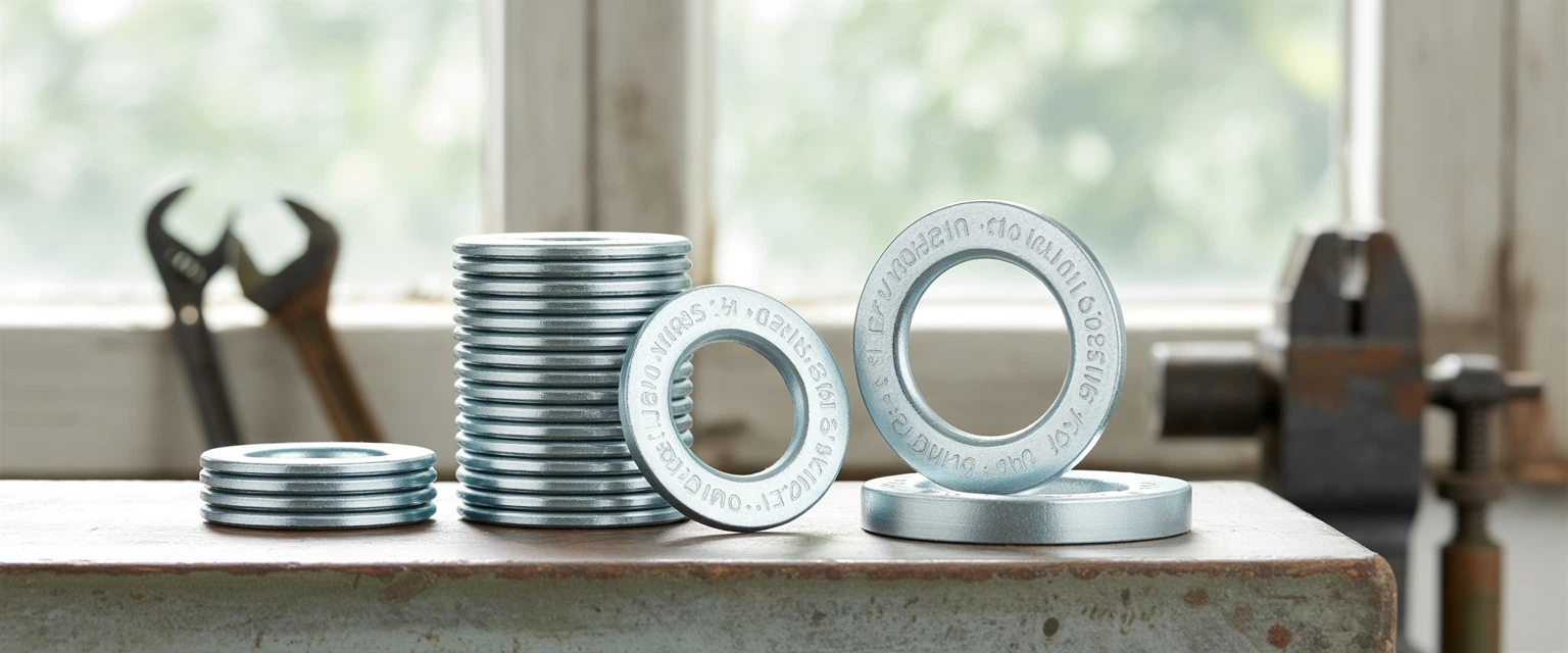 Плоские круглые шайбы с увеличенной площадью DIN 126 - Баннер категории