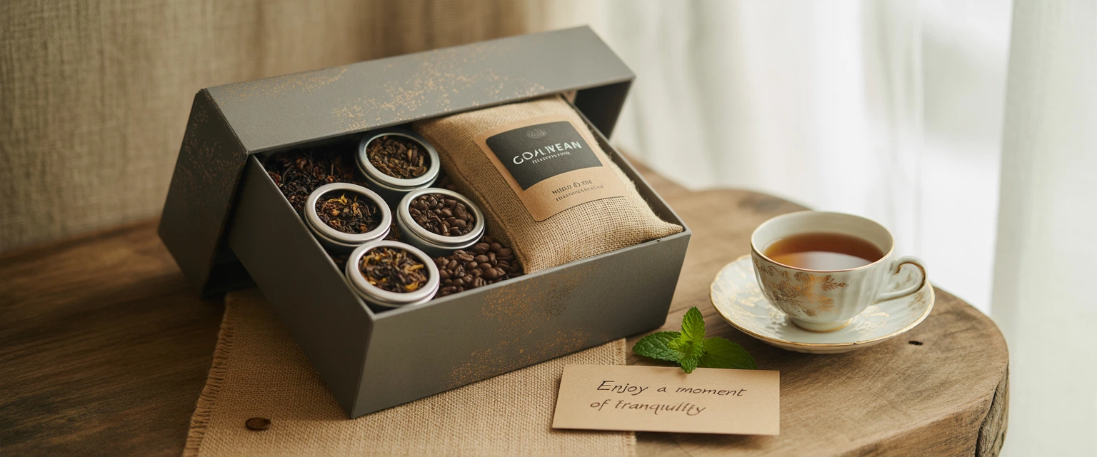 Подарочные боксы с чаем/кофе - Баннер категории