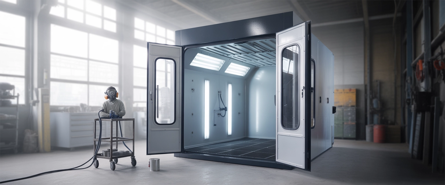 Покрасочная камера - Баннер категории