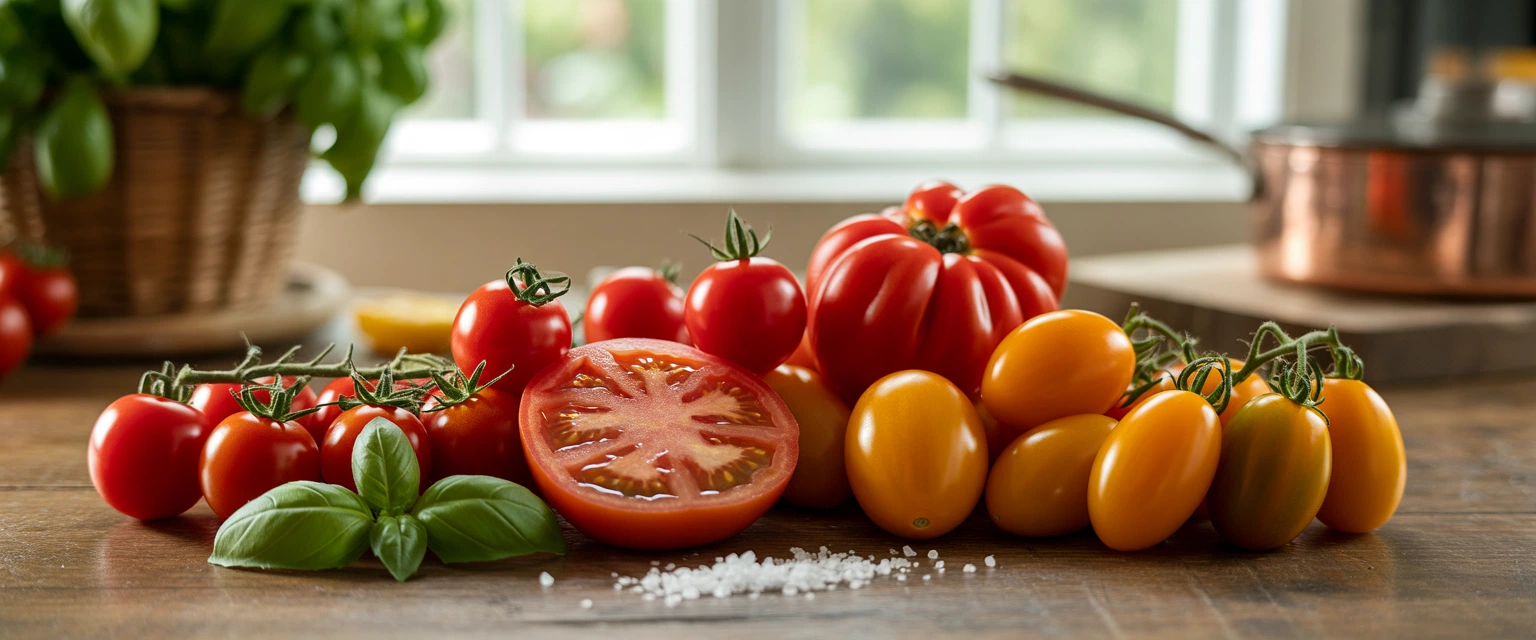 Помидоры (черри, биф, сливки) - Баннер категории