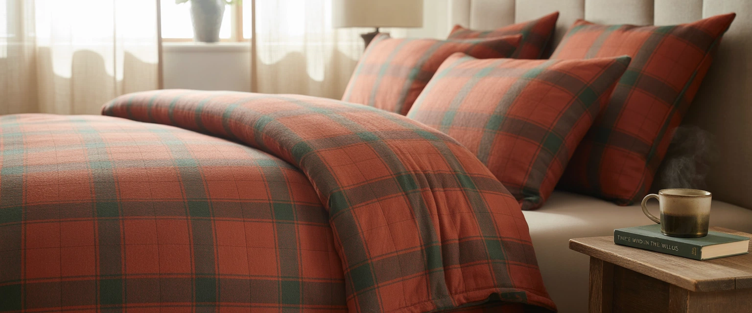 Постельное белье из фланели - Баннер категории