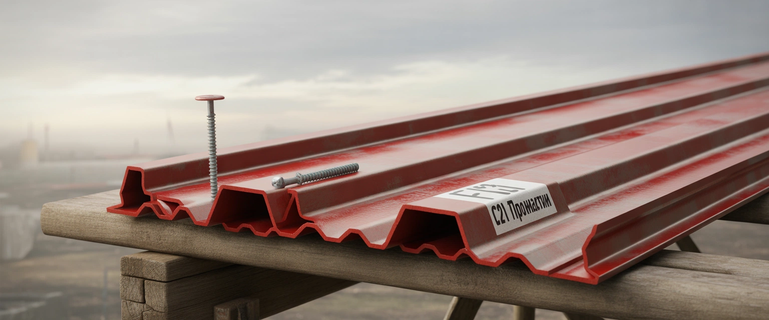 Профнастил С21 - Баннер категории