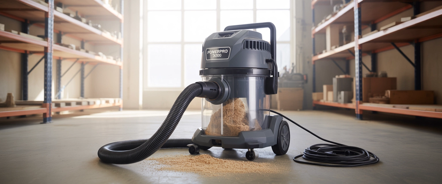 Промышленные пылесосы - Баннер категории