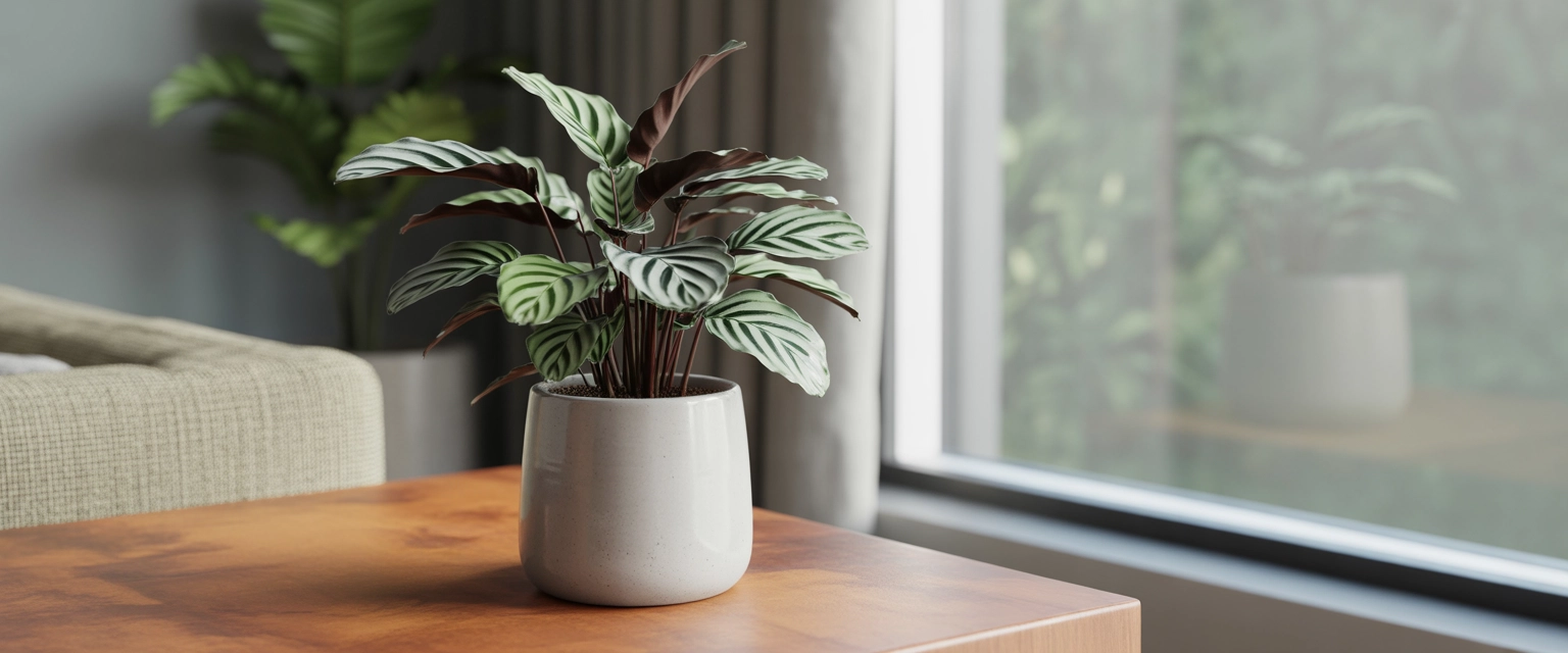 Растение  Калатея - Баннер категории