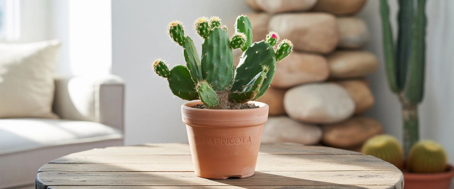 Растение Опунция - Баннер категории