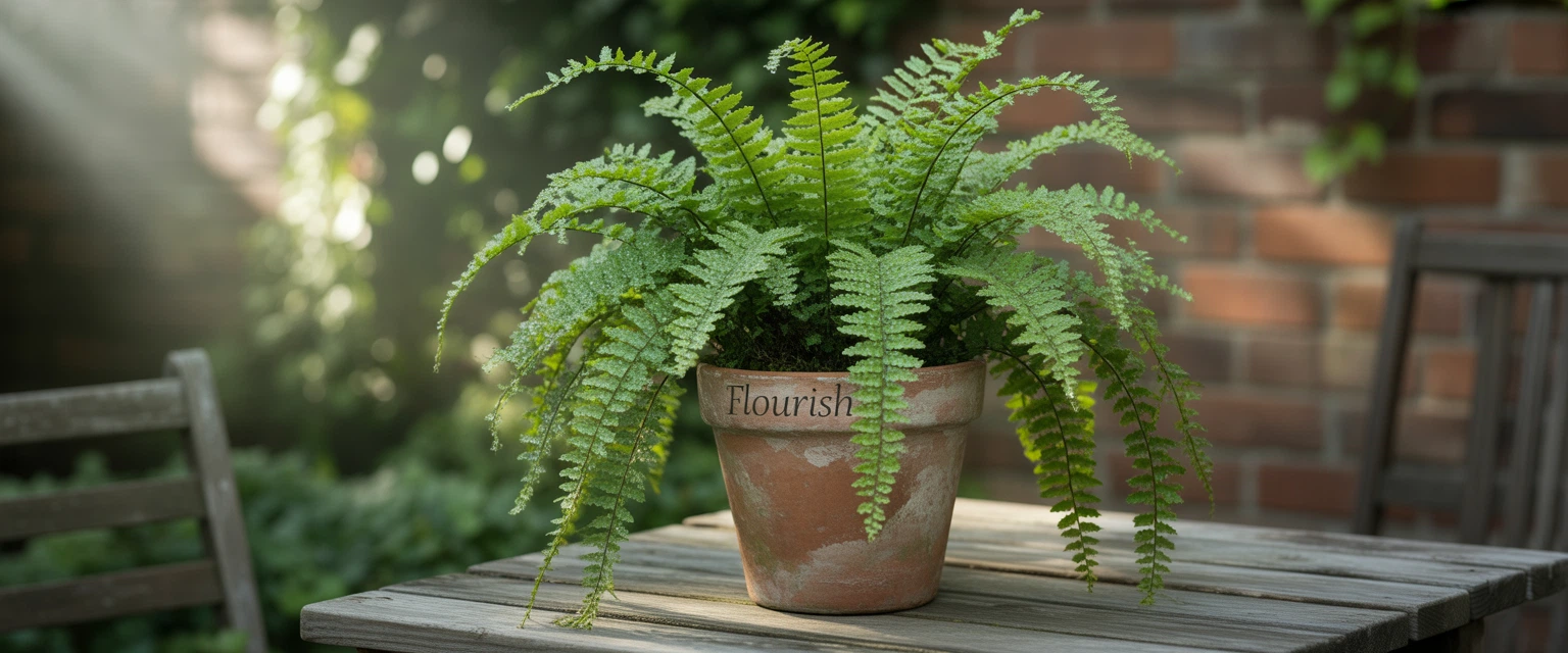 Растение Птерис - Баннер категории