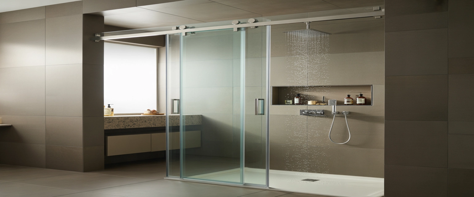 Раздвижные душевые двери - Баннер категории