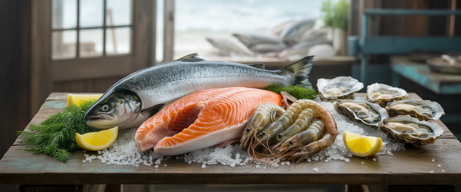 Рыба, морепродукты - Баннер категории