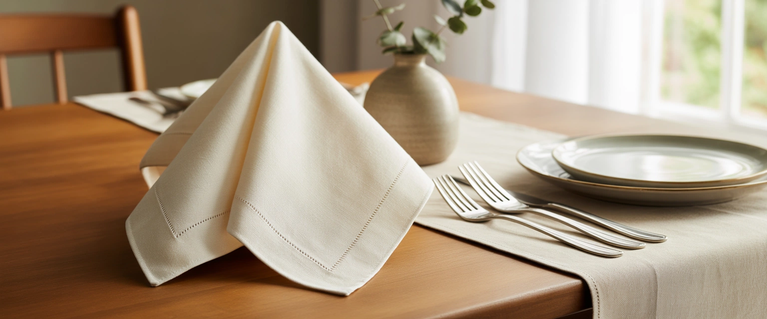 Салфетки для стола - Баннер категории