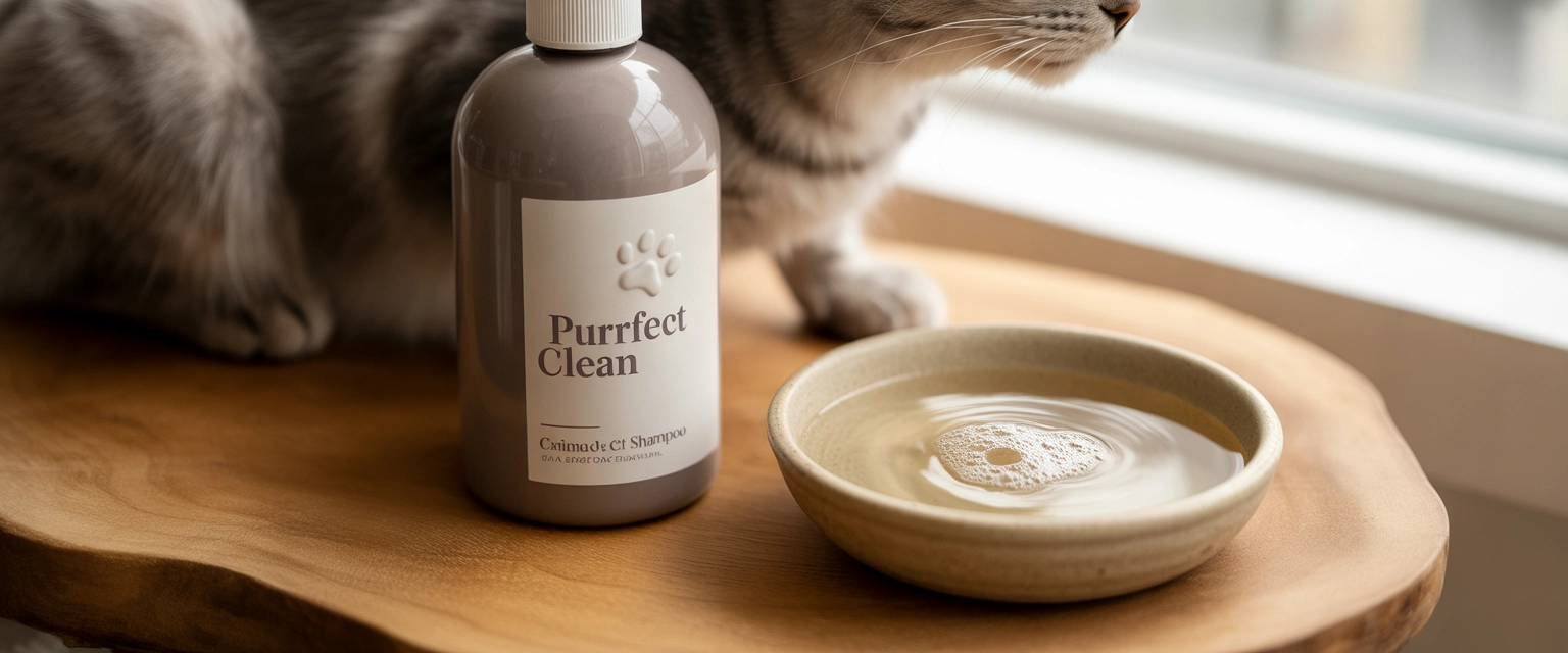 Шампуни для кошек - Баннер категории