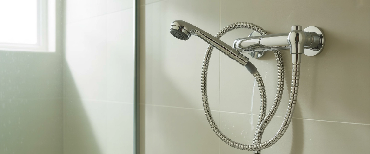 Шланговое подключение с держателем для душа - Баннер категории