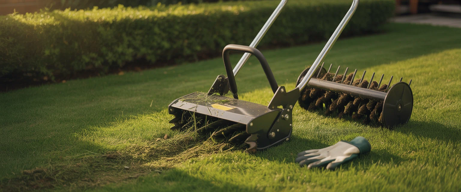 Скарификаторы и аэраторы для газона - Баннер категории