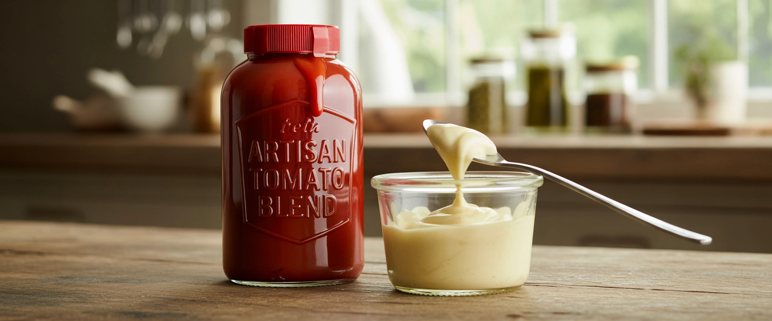 Соусы (кетчуп, майонез) - Баннер категории