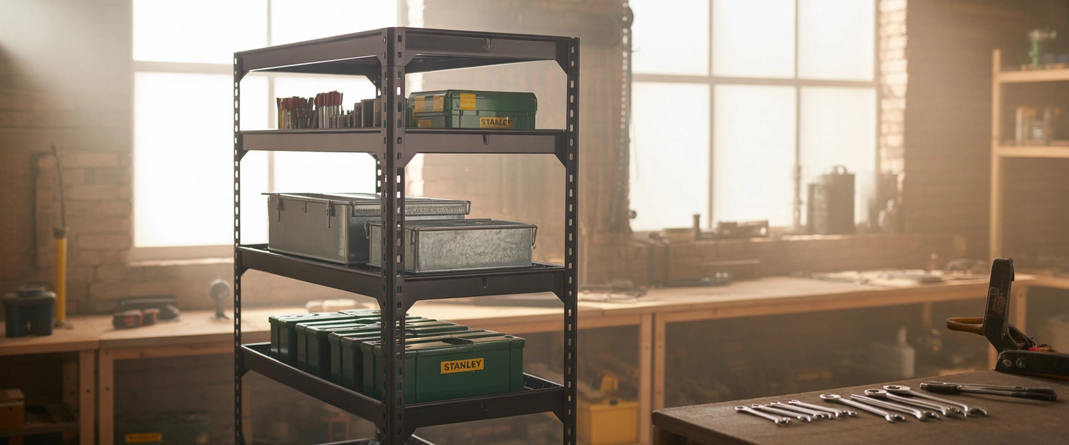 Стеллаж 4 полки - Баннер категории