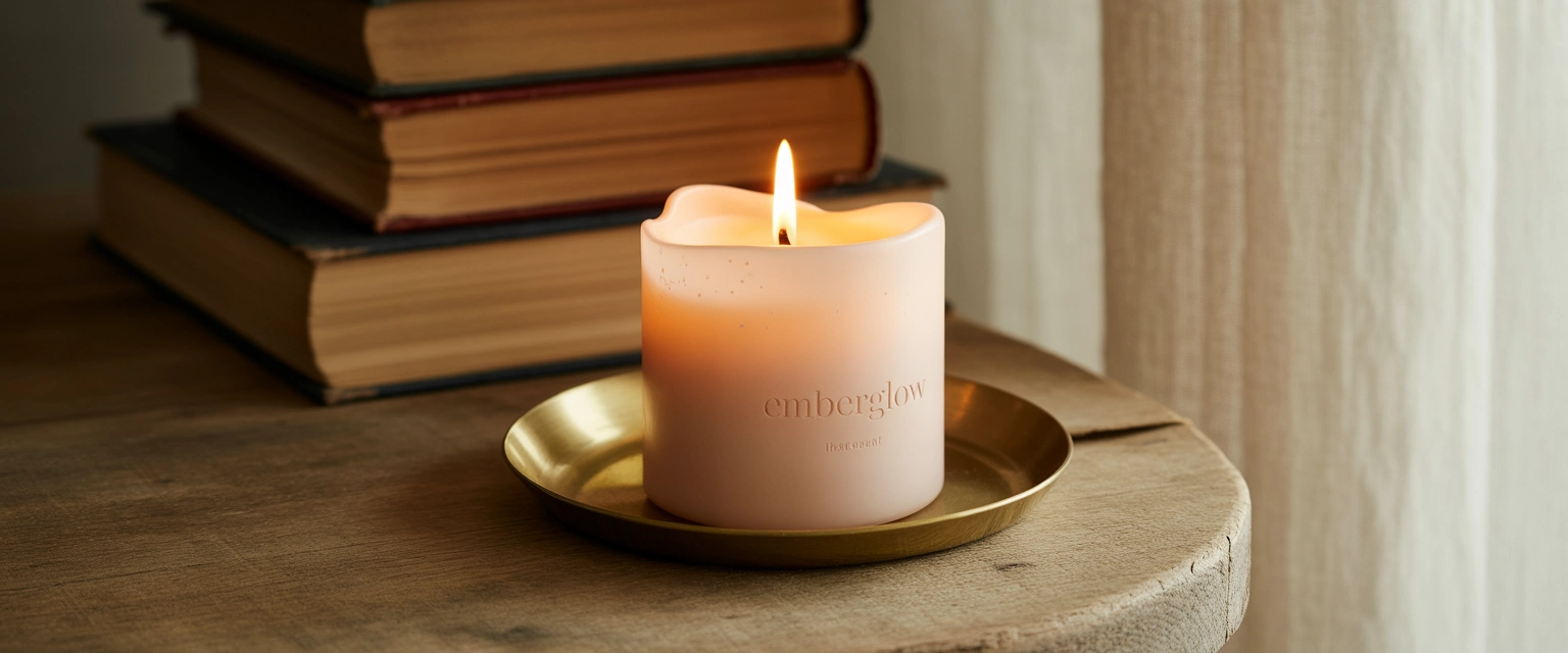 Свеча с подсвечником - Баннер категории