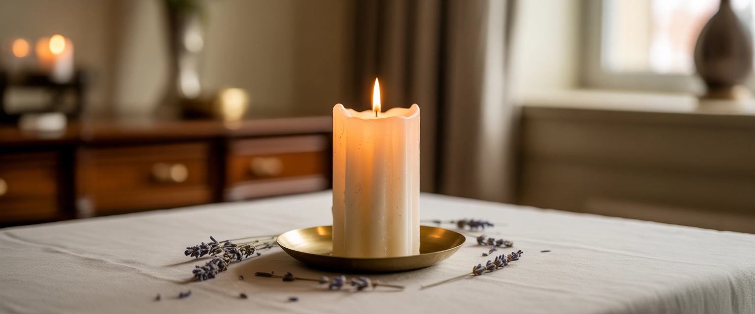 Свеча столовая - Баннер категории