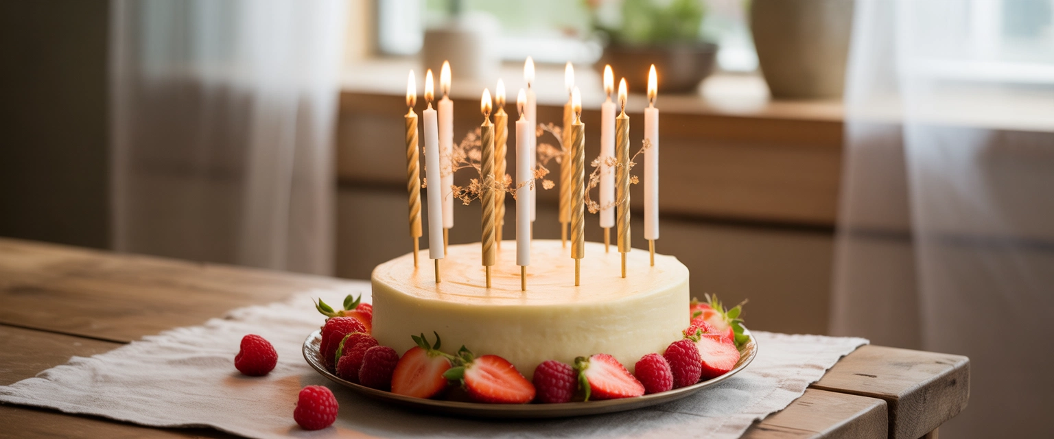 Свечи для торта - Баннер категории