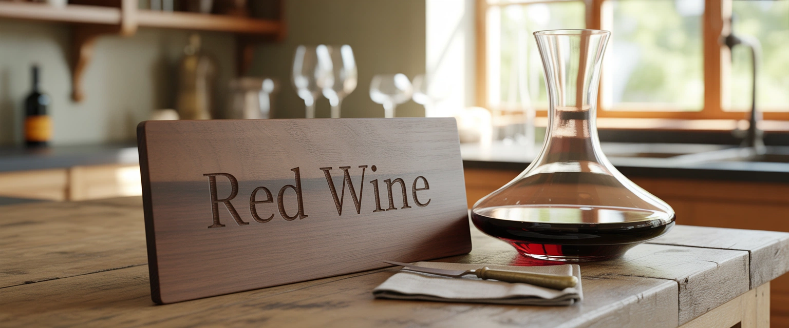 Табличка для декантера - Баннер категории